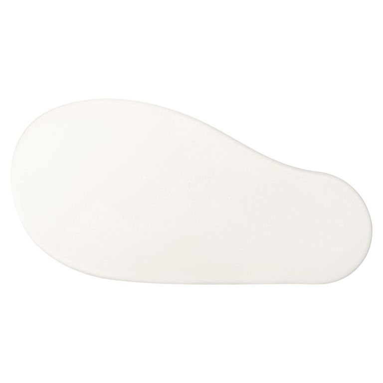 Bloomstone White Lime Plaster Curved Large Coffee Table
