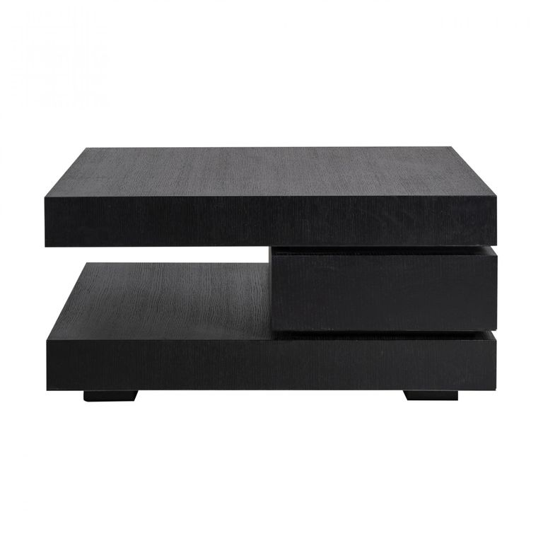 Oakura Black Oak C Blok Coffee Table