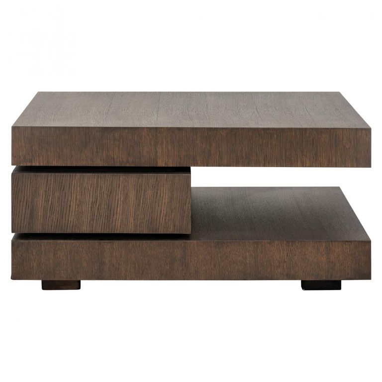 Oakura Dark Oak C Blok Coffee Table