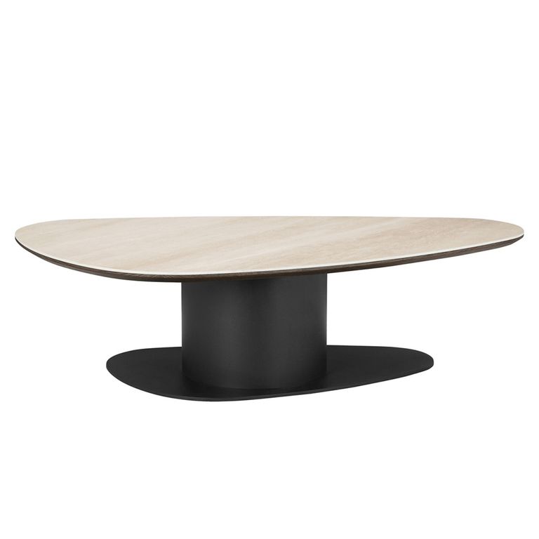Ritz Beige Ceramic Top Coffee Table