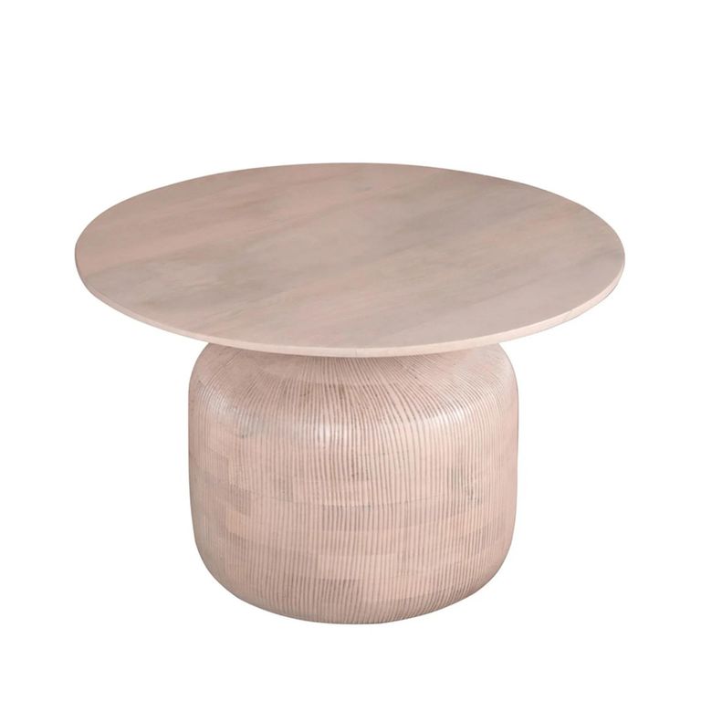 Valencia Coffee Table - Round - Mango Wood