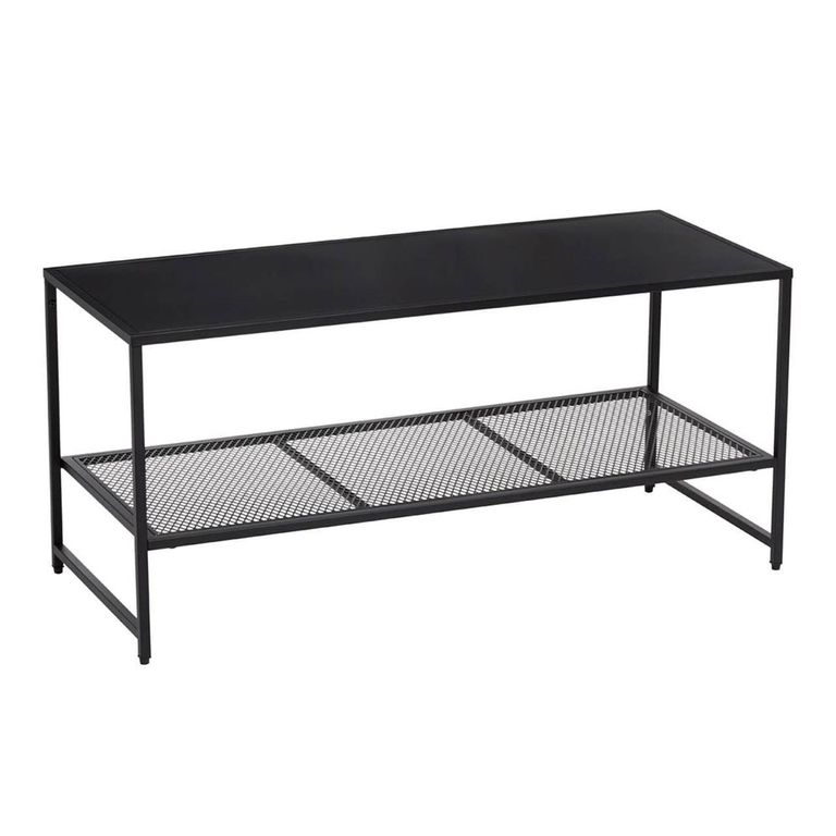 Acero Metal Coffee Table - Black