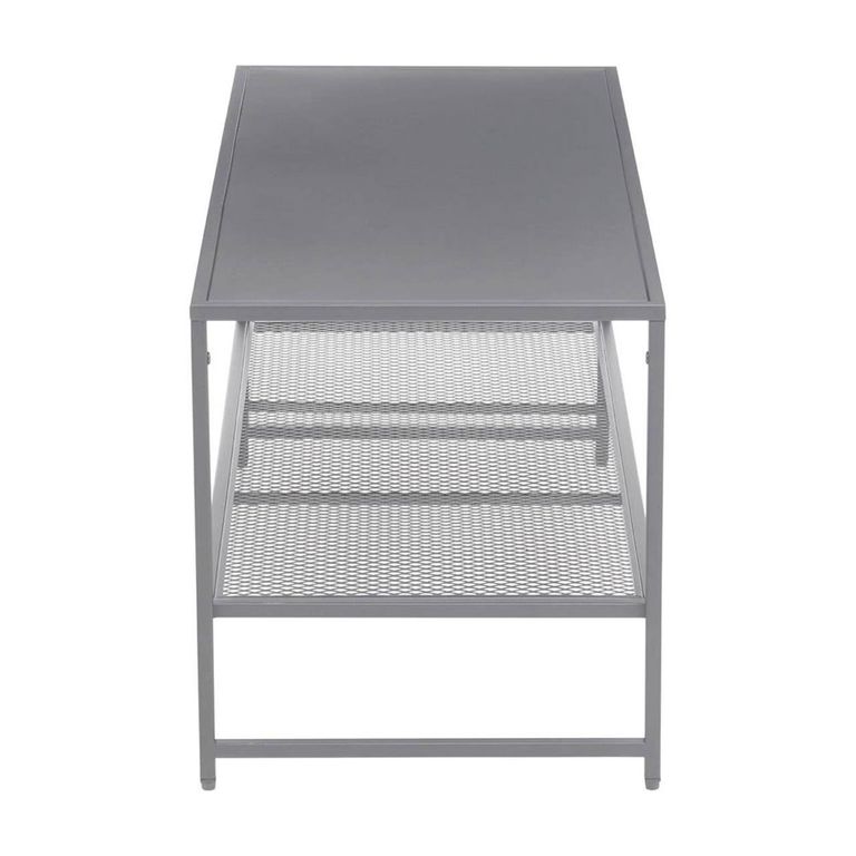Acero Metal Coffee Table - Grey