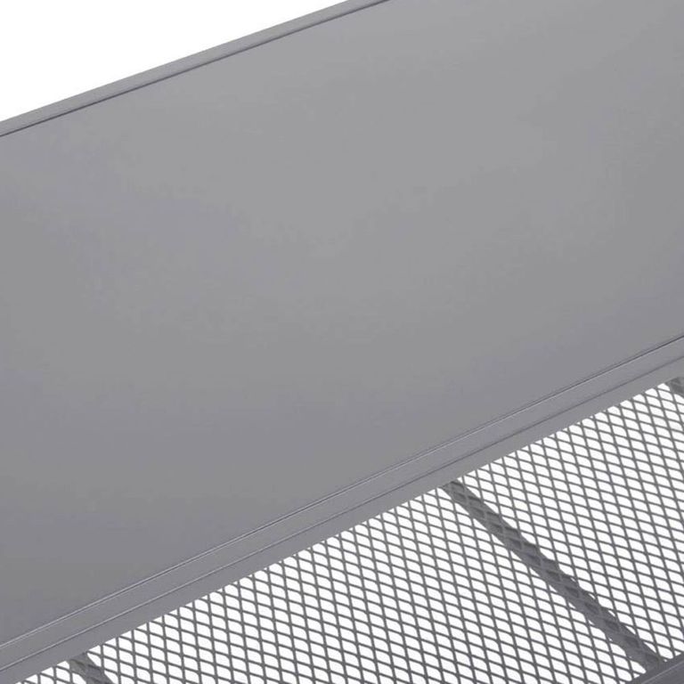 Acero Metal Coffee Table - Grey