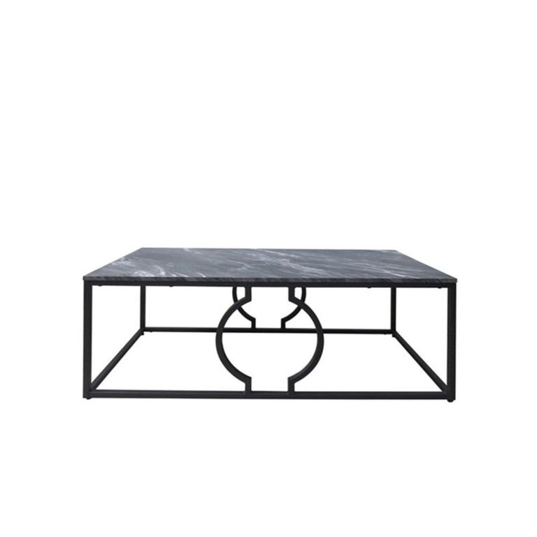 Alora Coffee Table - Black Marble Effect