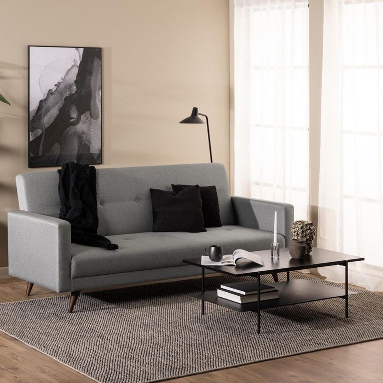 Angus Coffee Table - Black Melamine