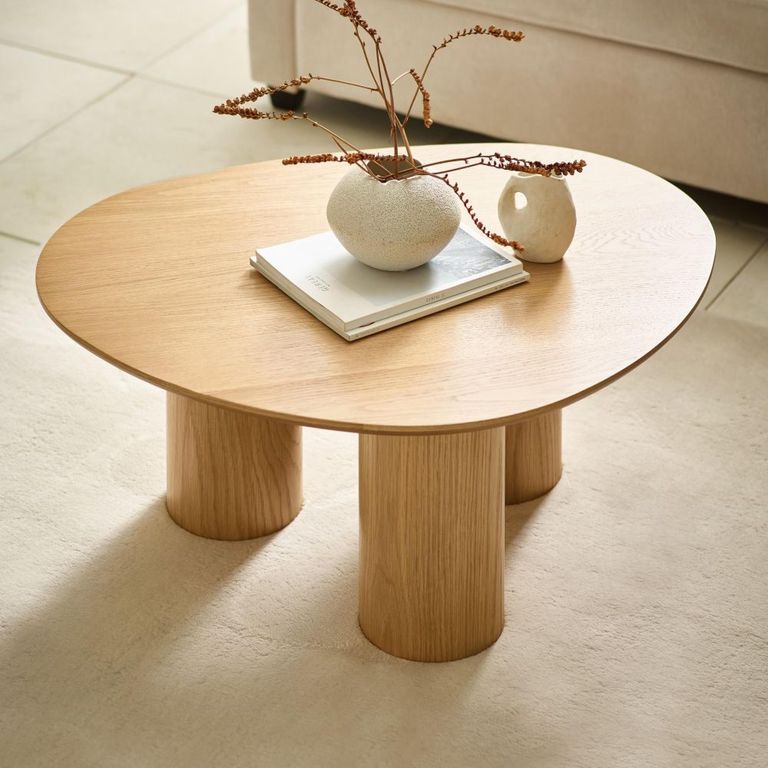 Anya Coffee Table - 100cm - Light Oak