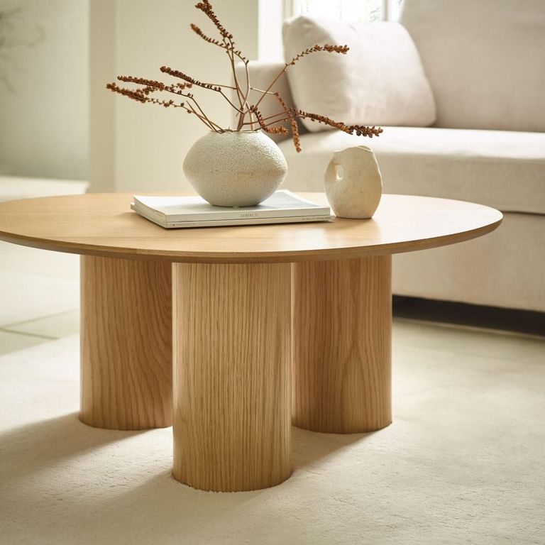 Anya Coffee Table - 100cm - Light Oak