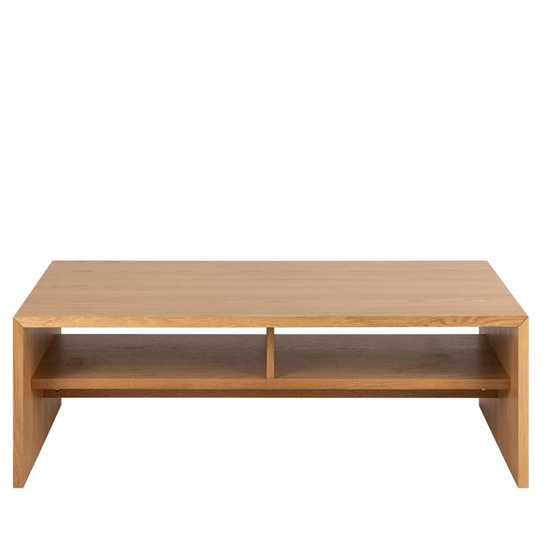 Arlon Coffee Table - Oak with Shelf