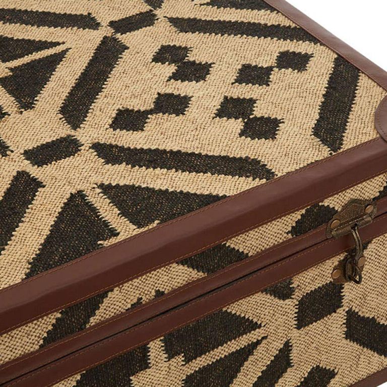 Aztec Coffee Table - Brown - Storage Trunk