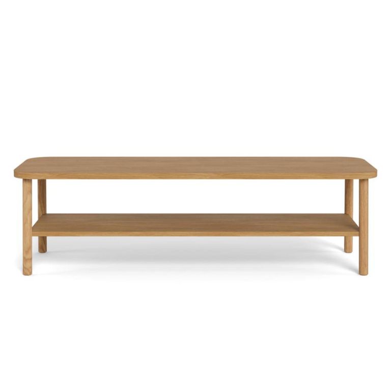 Banbury Coffee Table - Oak with Shelf