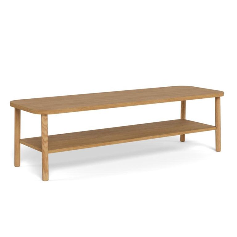 Banbury Coffee Table - Oak with Shelf