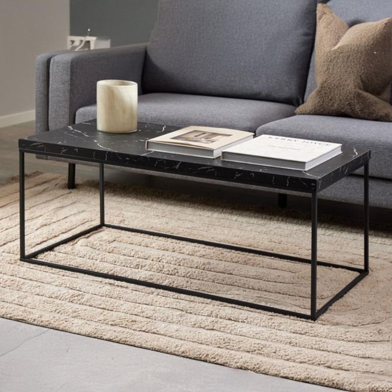 Barossa Coffee Table - Black Marble Effect