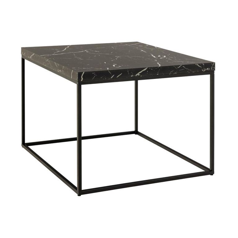 Barossa Coffee Table - Square - Black Marble Effect