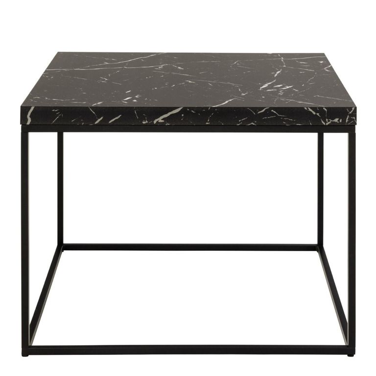 Barossa Black Marble Square Coffee Table