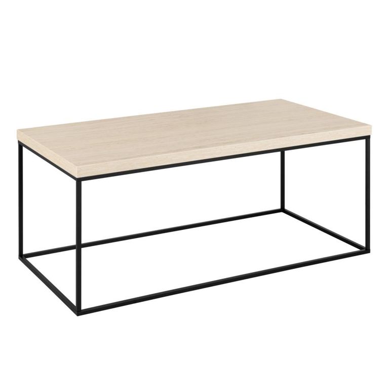 Barossa Coffee Table - Travertine Effect