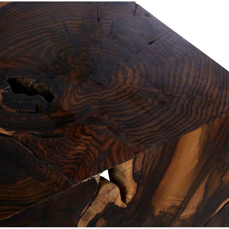 Batam Coffee Table - Brown - Sonokeling Root