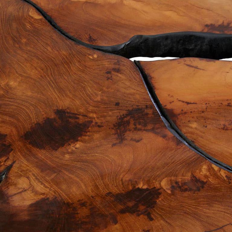 Batam Coffee Table - Brown - Teak Root