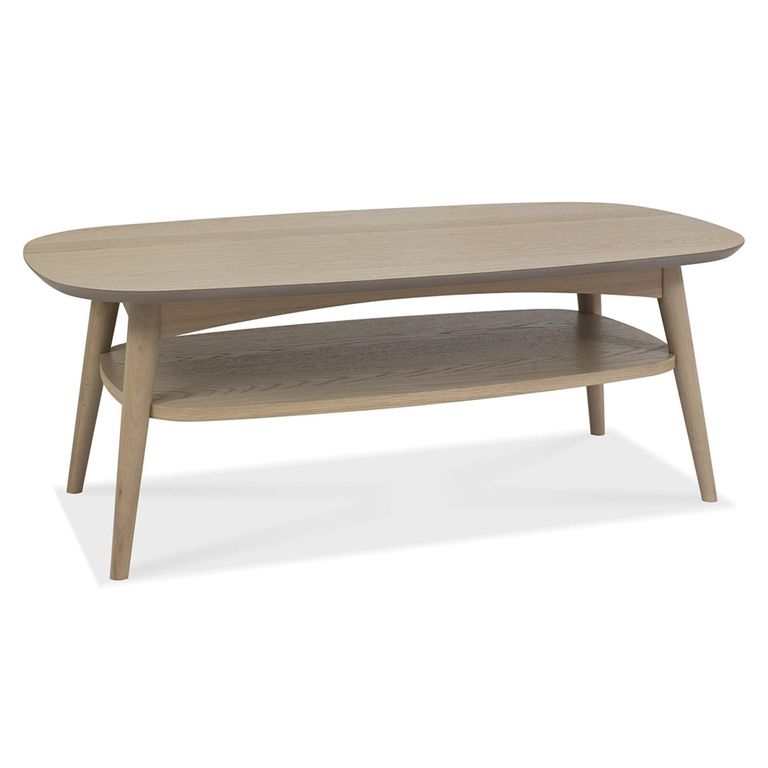 Dansk Scandi Oak Coffee Table - 1 Shelf