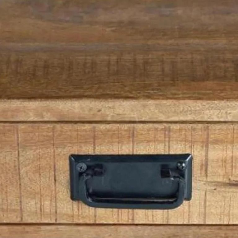 Bergamo Coffee Table - Industrial Style - Mango Wood - 2 Drawer