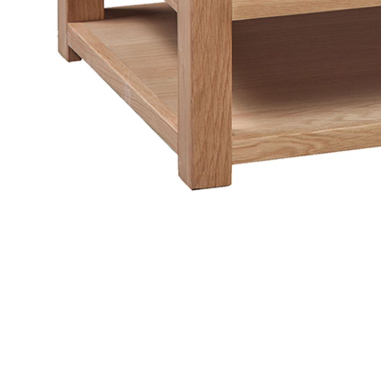 Moderna Coffee Table - 2 Drawer - Oak