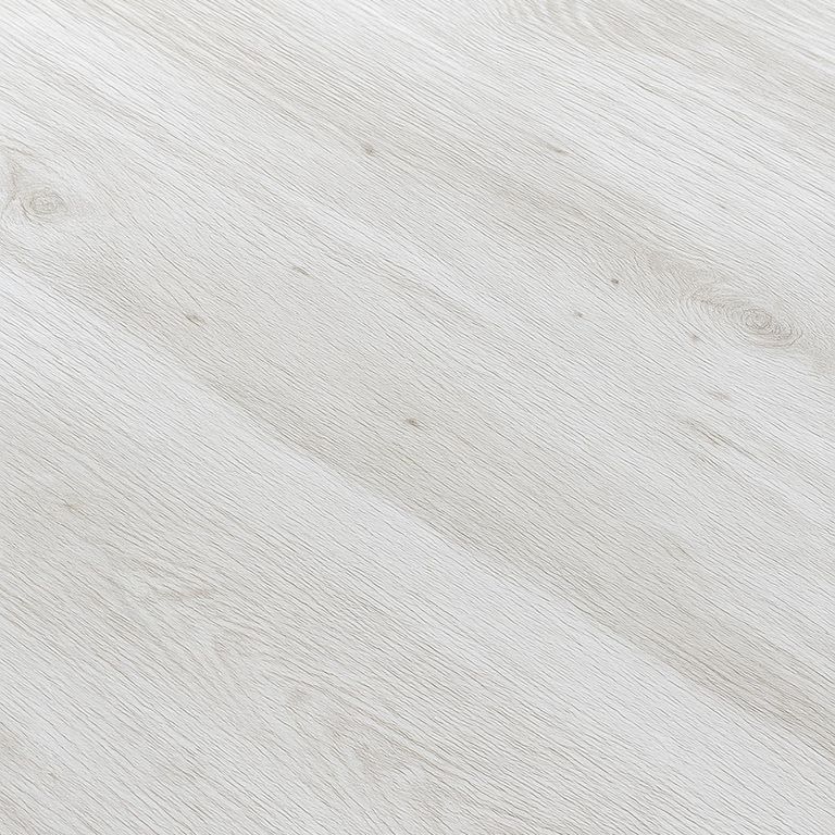 Bern Round Coffee Table - White Washed Oak - Fluted - Drum Base