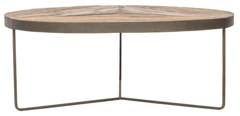 Boatwood Large Round Coffee Table