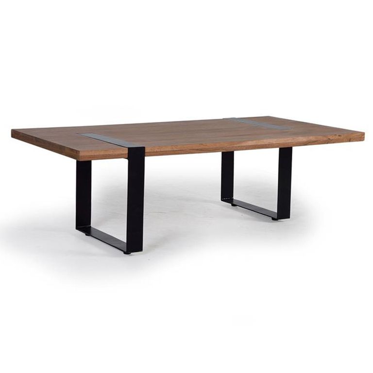 Caerleon Coffee Table - Industrial Style - Acacia Wood