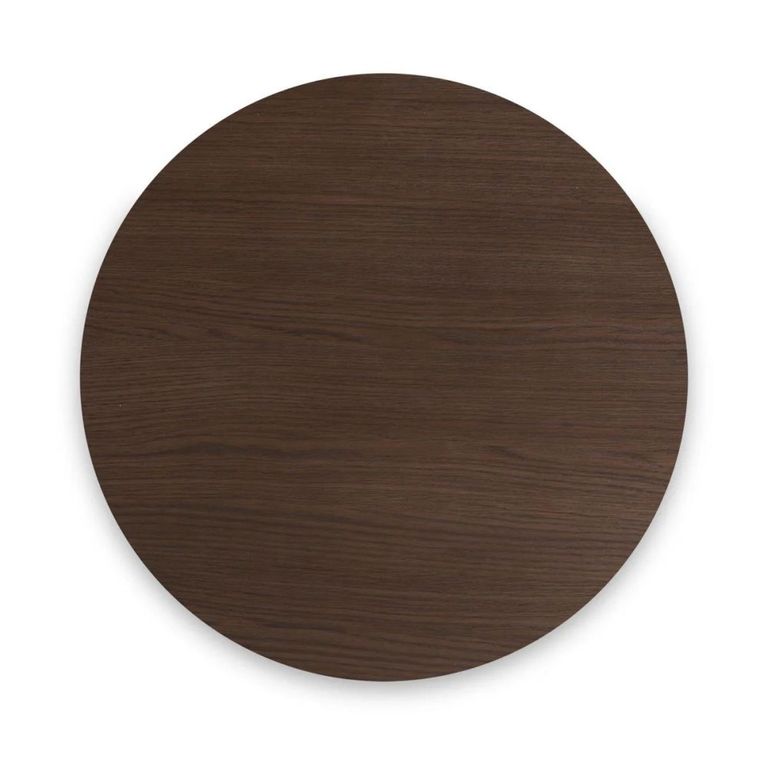 California Coffee Table - Round - Dark Oak