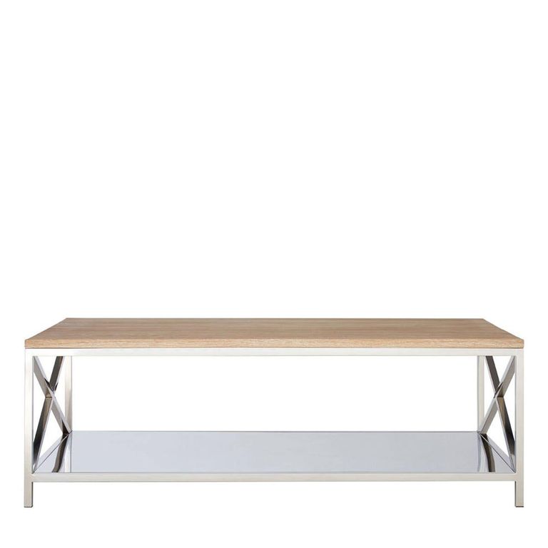 Chiswick Coffee Table - Oak and Metal
