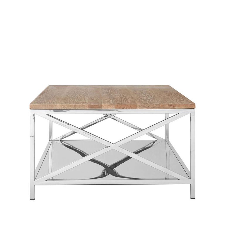 Chiswick Coffee Table - Oak and Metal