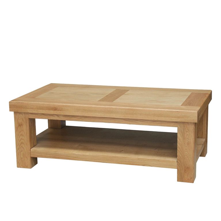 Chunky Coffee Table - Oak
