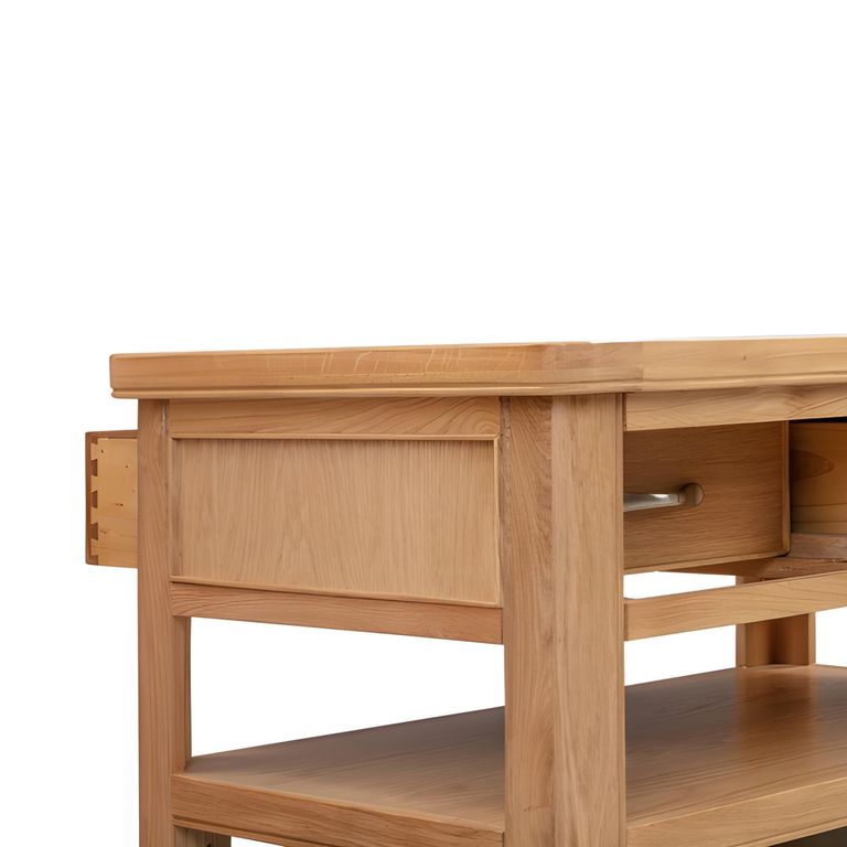 Clarion Coffee Table - 2 Drawer - Oak