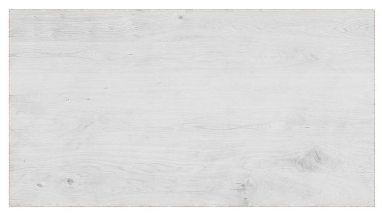 Clearance - Farmhouse Mango Wood White Washed Trestle Coffee Table - Brand New Item