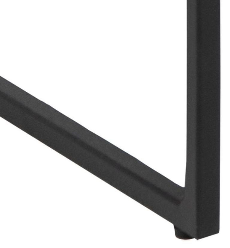 Clearance - Infinity Black Melamine Top Square Large Coffee Table - FSS14837