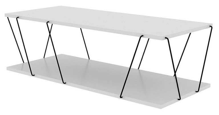 Clearance - Leominster White Coffee Table