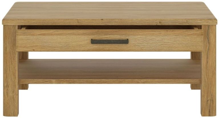 Cortina Oak Effect Storage Coffee Table