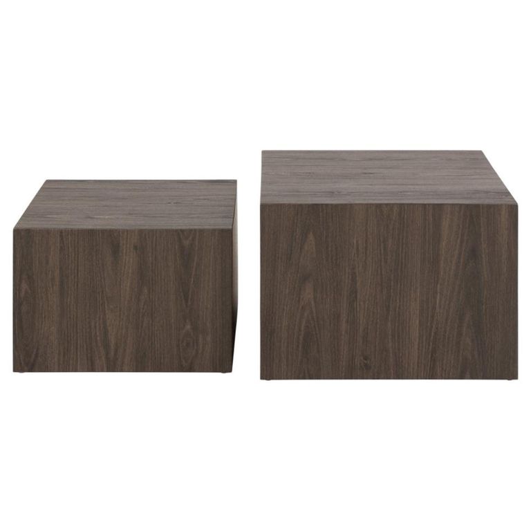 Dice Coffee Table - Square - Ash Smoked - Set of 2