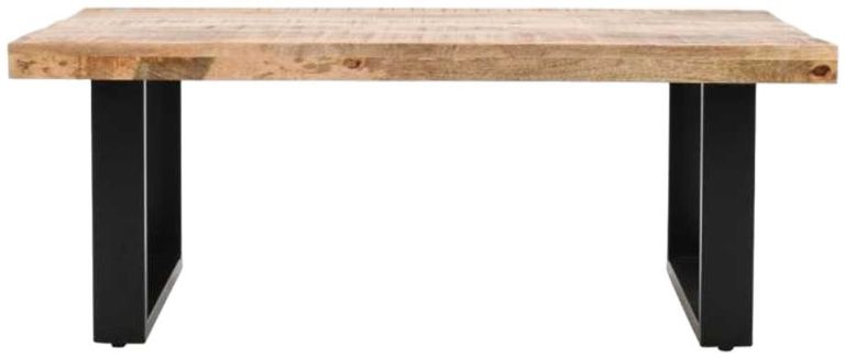 Dispur Solid Mango Wood Coffee Table