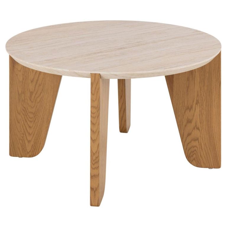 Dockland Coffee Table - Round - Oak