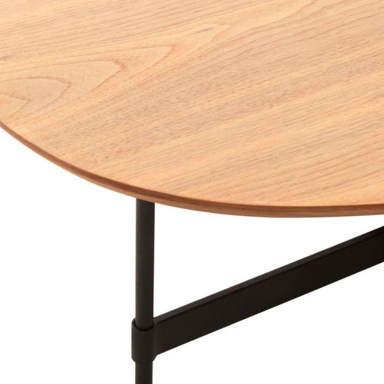 Doha Coffee Table - Oval - Walnut