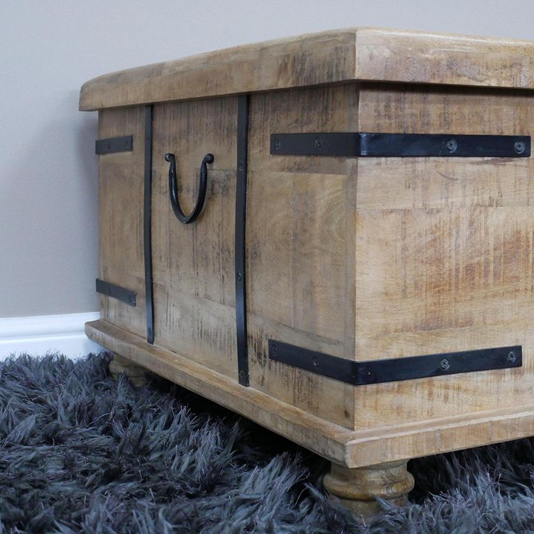 Coffee Table - Large Trunk - Mango Wood