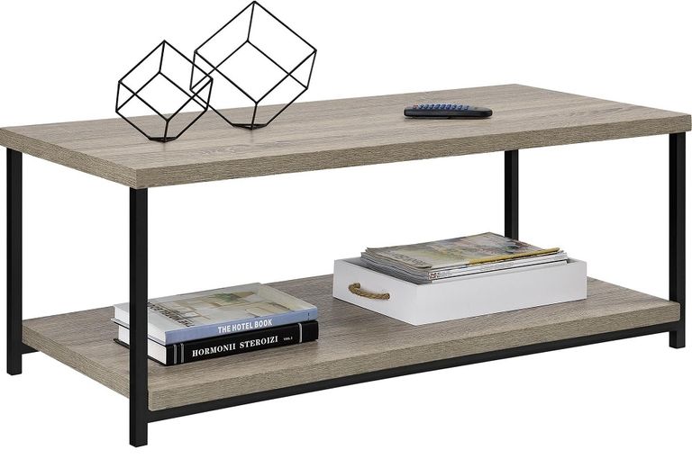 Elliott Coffee Table in Distressed Grey Oak - 5049096PCOMUK