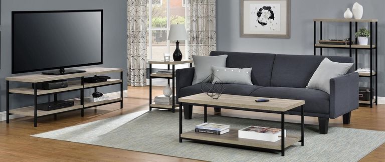Elliott Coffee Table in Distressed Grey Oak - 5049096PCOMUK