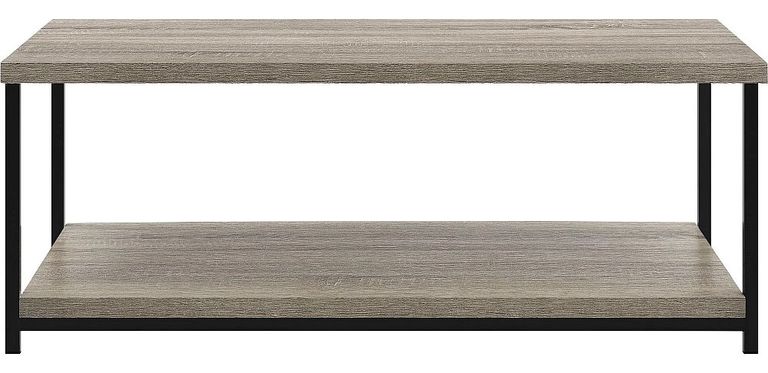 Elliott Coffee Table in Distressed Grey Oak - 5049096PCOMUK