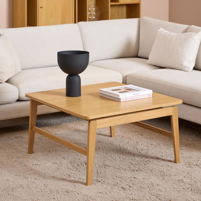 Essex Coffee Table - Square - Oak