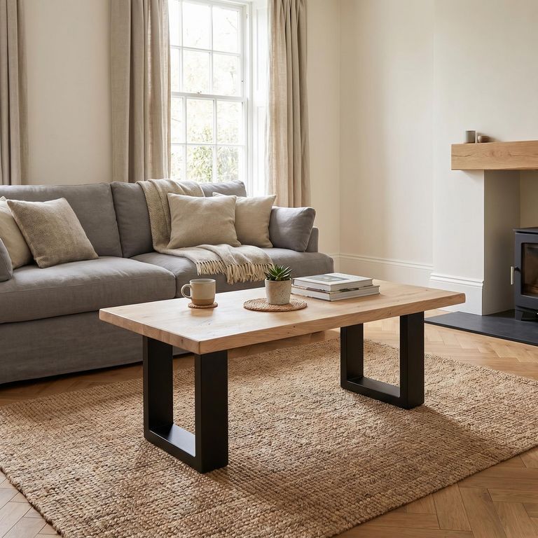 Fargo Coffee Table Type A - Oak - Variation Available