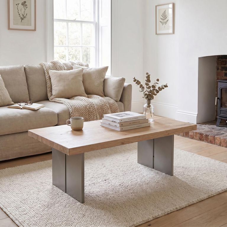 Fargo Coffee Table Type D - Oak - Variation Available
