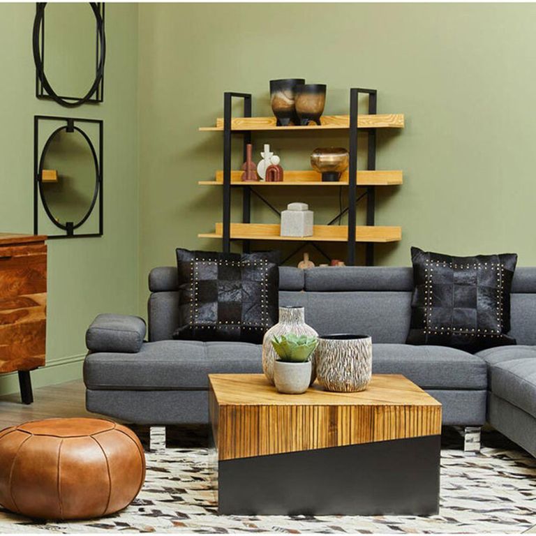 Gabor Coffee Table - Square - Natural Bamboo