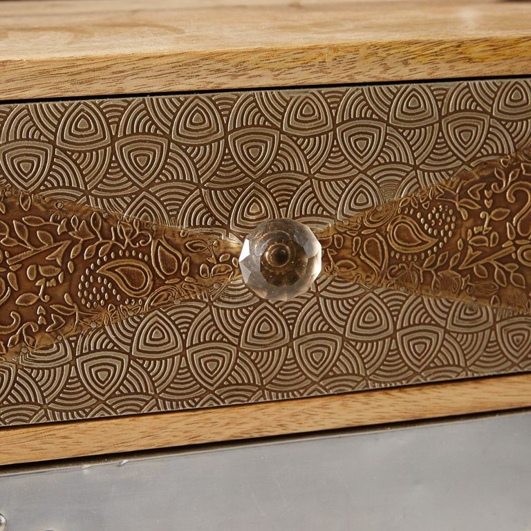 Gaya Multi Coloured 2 Drawer Coffee Table